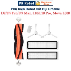 Phụ Kiện Robot Hút Bụi Dreame D9/ D9 Pro/ D9 Max, L10/ L10 Pro, Mova L600.Phụ Kiện Robot Hút Bụi Lau Nhà Xiaomi Dreame.