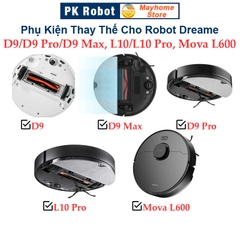 Phụ Kiện Robot Hút Bụi Dreame D9/ D9 Pro/ D9 Max, L10/ L10 Pro, Mova L600.Phụ Kiện Robot Hút Bụi Lau Nhà Xiaomi Dreame.