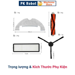 Phụ Kiện Robot Hút Bụi Dreame Bot L10 PLUS, Z10 PRO. Phụ Kiện Robot Hút Bụi Lau Nhà Xiaomi Dreame Bot.