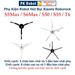 Phụ kiện Robot Xiaomi Roborock S5 Max, S6 MaxV, Roborock: S50, S51, S55, T6