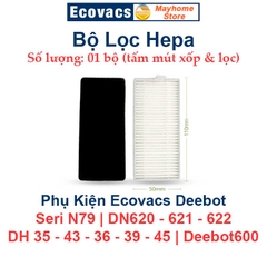 Phụ kiện Robot Ecovacs Deebot N79, N79S, N79T, N79W, DN620, DN621, DN622, DH35, DH36, DH39, DH43, DH45, DEEBOT600 & 601/