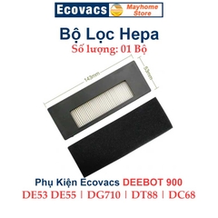 Phụ kiện Robot DEEBOT 900 DE53 DE55 DG71 DT88 DC68 DM88 Chổi Lăn, Chổi Cạnh, Bộ Lọc, Khăn Lau, Phụ Kiện Ecovacs Deebot