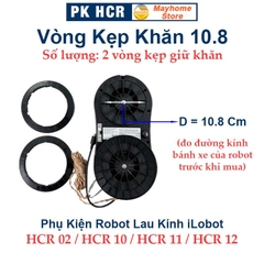 Phụ Kiện Khay & Khăn Lau Cho Robot Lau Kính iLOBOT HCR 02, HCR 11, HCR10, HCR12