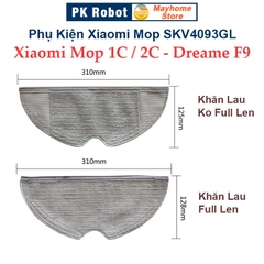 Phụ kiện Robot hút bụi Xiaomi Mop SKV4093GL - Mop 1C - Mop 2C - Dreame F9/ Lọc hepa, Chổi giữa, Chổi cạnh, Khăn lau