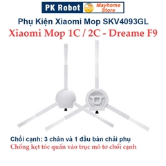 Phụ kiện Robot hút bụi Xiaomi Mop SKV4093GL - Mop 1C - Mop 2C - Dreame F9/ Lọc hepa, Chổi giữa, Chổi cạnh, Khăn lau