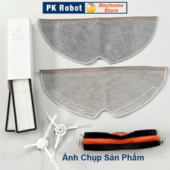 Phụ kiện Robot hút bụi Xiaomi Mop SKV4093GL - Mop 1C - Mop 2C - Dreame F9/ Lọc hepa, Chổi giữa, Chổi cạnh, Khăn lau