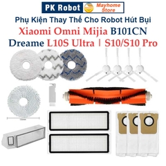 Phụ Kiện Robot Hút Bụi Xiaomi Mijia Omni B101CN, Dreame L10S Ultra, Dreame S10, Dreame S10 Pro