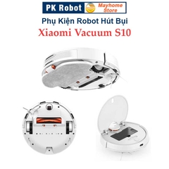 Phụ Kiện Nắp Chổi Lăn, Đế Gắn Khăn Robot Hút Bụi Lau Nhà Xiaomi Vacuum S10