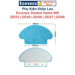 Phụ kiện Robot Hút Bụi Lau Nhà Ecovacs Deebot Ozmo 600 | Ozmo 610 | DD33 | DD35 | DD36 | DD37 | DD56 ///