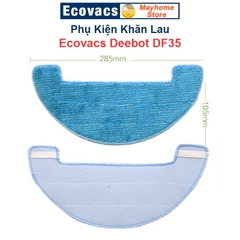 Phụ kiện Robot Hút Bụi Lau Nhà Ecovacs Deebot DF35 | DF43 | DF45, khăn lau, bộ lọc, chổi cạnh, chổi lăn chính ///