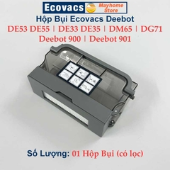 Hộp Bụi Robot Hút Bụi Lau Nhà Ecovacs Deebot DE53 DE55 | DE33 DE35 | DM65 | DG71 | Deebot900 | Deebot901