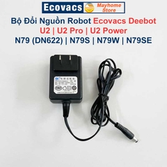 Trạm Sạc và Bộ Đổi Nguồn Robot Ecovacs Deebot U2 | U2 Pro | U2 Power | N79 (DN622) | N79S | N79W |  N79SE