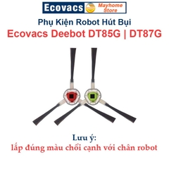 Phụ kiện Robot Hút Bụi Lau Nhà Ecovacs Deebot DT85G, DT87G, DT83, chổi lăn, chổi cạnh, bộ lọc, khăn lau///