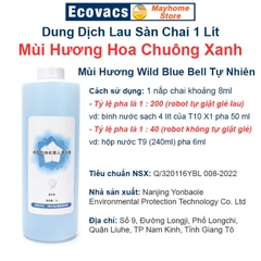 Dung Dịch Lau Sàn, Nước Lau Sàn Cao Cấp Cho Robot Hút Bụi Lau Nhà Mùi Hương Wild Bluebell Tự Nhiên