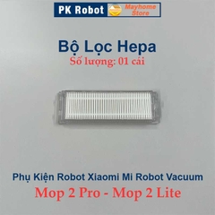 Phụ kiện Robot Xiaomi Mi Robot Vacuum Mop2 Lite, Mop2 Pro, chổi lăn, chổi ven, bộ lọc hepa, khăn lau, tools vệ sinh///