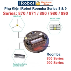 Phụ Kiện Robot Hút Bụi iRobot Roomba Series 8 & 9, Các model iRobot Roomba bắt đầu bằng số 8 và số 9