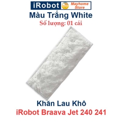 Khăn Lau Robot Lau Nhà iRobot Braava Jet 240, 241. Khăn Lau Khô, Khăn Lau Ướt, Khăn Lau Ẩm iRobot Braava Jet 240, 241///