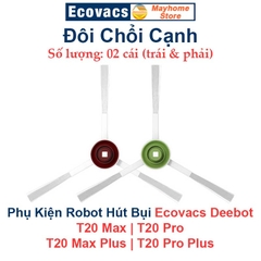 Phụ Kiện Robot Hút Bụi Ecovacs Deebot T20 Max & Plus, T20 Pro & Plus. Chổi Lăn, Chổi Cạnh, Bộ Lọc, Giẻ Lau, Túi Bụi ///