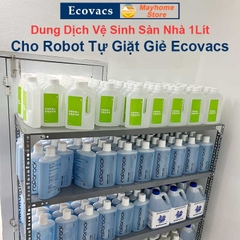 Dung Dịch Lau Sàn, Nước Lau Sàn Cao Cấp Cho Robot Ecovacs Deebot T20 T10 X1 N9+, Mùi Hương Chanh Xanh 1L (Nội Địa Trung)