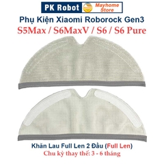 Phụ kiện Robot Xiaomi Roborock Gen3, Roborock S5Max, S6MaxV, S6, S6 Pure. Chổi lăn, chổi cạnh, khăn lau, bộ lọc ///
