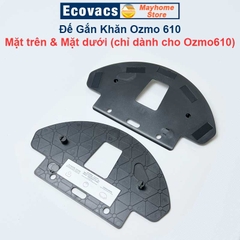 Hộp Bụi, Nắp Chổi Lăn, Đế Gắn Khăn Lau Robot Hút Bụi Lau Nhà Ecovacs Deebot Ozmo 600 | DD33 | DD35 | DD36 | DD37 | DD56