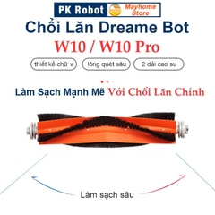 Phụ kiện Robot Xiaomi Dreame W10 & W10 Pro, Chổi lăn chính, chổi cạnh, bộ lọc hepa, giẻ lau, đế gắn khăn rời///