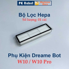 Phụ kiện Robot Xiaomi Dreame W10 & W10 Pro, Chổi lăn chính, chổi cạnh, bộ lọc hepa, giẻ lau, đế gắn khăn rời///
