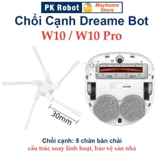 Phụ kiện Robot Xiaomi Dreame W10 & W10 Pro, Chổi lăn chính, chổi cạnh, bộ lọc hepa, giẻ lau, đế gắn khăn rời///