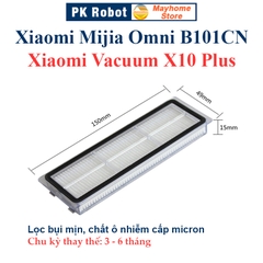 Phụ kiện Xiaomi Mijia Omni B101CN, Xiaomi Vacuum X10 Plus, Chổi lăn, Chổi cạnh, Bộ lọc, Giẻ Lau, Túi đựng bụi///