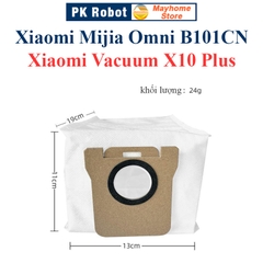 Phụ kiện Xiaomi Mijia Omni B101CN, Xiaomi Vacuum X10 Plus, Chổi lăn, Chổi cạnh, Bộ lọc, Giẻ Lau, Túi đựng bụi///