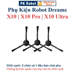 Phụ kiện Dreame Bot X10, X10 Pro, X10 Ultra, Chổi Lăn, Chổi Cạnh, Bộ Lọc, Khăn Lau, Túi Đựng Bụi ///