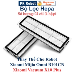 Phụ kiện Xiaomi Mijia Omni B101CN, Xiaomi Vacuum X10 Plus, Chổi lăn, Chổi cạnh, Bộ lọc, Giẻ Lau, Túi đựng bụi///