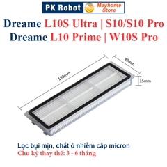 Phụ kiện Dreame L10S Ultra, S10/S10 Pro, L10 Prime, W10S Pro, Chổi lăn, Chổi cạnh, Bộ lọc, Giẻ Lau, Túi bụi///