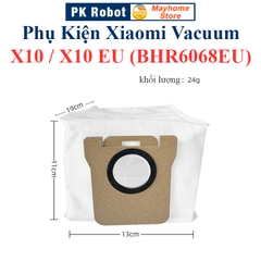 Phụ kiện Xiaomi Vacuum X10, Vacuum X10 EU (BHR6068EU), Chổi lăn, Chổi cạnh, Bộ lọc, Giẻ Lau, Túi đựng bụi///