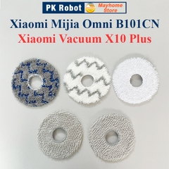 Phụ kiện Xiaomi Mijia Omni B101CN, Xiaomi Vacuum X10 Plus, Chổi lăn, Chổi cạnh, Bộ lọc, Giẻ Lau, Túi đựng bụi///