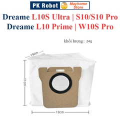 Phụ kiện Dreame L10S Ultra, S10/S10 Pro, L10 Prime, W10S Pro, Chổi lăn, Chổi cạnh, Bộ lọc, Giẻ Lau, Túi bụi///