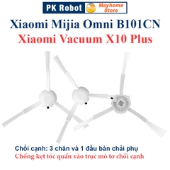 Phụ kiện Xiaomi Mijia Omni B101CN, Xiaomi Vacuum X10 Plus, Chổi lăn, Chổi cạnh, Bộ lọc, Giẻ Lau, Túi đựng bụi///