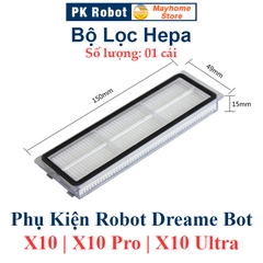 Phụ kiện Dreame Bot X10, X10 Pro, X10 Ultra, Chổi Lăn, Chổi Cạnh, Bộ Lọc, Khăn Lau, Túi Đựng Bụi ///