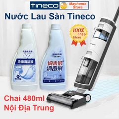 Nước Lau Sàn Tineco Chai 480ml Nội Địa Trung, Dung Dịch Lau Sàn Chuyên Dụng Dành Cho Máy Lau Nhà Tineco.