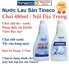 Nước Lau Sàn Tineco Chai 480ml Nội Địa Trung, Dung Dịch Lau Sàn Chuyên Dụng Dành Cho Máy Lau Nhà Tineco.