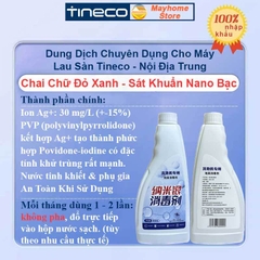 Nước Lau Sàn Tineco Chai 480ml Nội Địa Trung, Dung Dịch Lau Sàn Chuyên Dụng Dành Cho Máy Lau Nhà Tineco.
