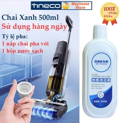 Nước Lau Sàn Tineco Chai 500ml Nội Địa Trung, Dung Dịch Lau Sàn Chuyên Dụng Dành Cho Máy Lau Nhà Tineco.