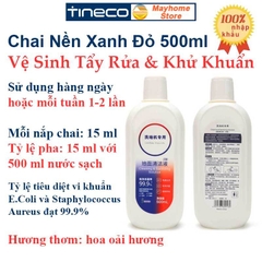 Nước Lau Sàn Tineco Chai 500ml Nội Địa Trung, Dung Dịch Lau Sàn Chuyên Dụng Dành Cho Máy Lau Nhà Tineco.