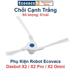 Phụ Kiện Robot Ecovacs Deebot X2 / X2Pro / X2 Omni, Chổi Cạnh, Bộ Lọc Kháng Khuẩn, Túi Bụi Kháng Khuẩn & Giẻ Lau///