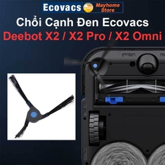 Phụ Kiện Robot Ecovacs Deebot X2 / X2Pro / X2 Omni, Chổi Cạnh, Bộ Lọc Kháng Khuẩn, Túi Bụi Kháng Khuẩn & Giẻ Lau///