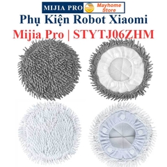 Phụ kiện Robot Xiaomi Mijia Pro STYTJ06ZHM, Chổi Lăn, Chổi Cạnh, Bộ Lọc, Giẻ Lau, Đế Gắn Khăn ///