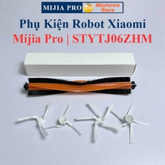 Phụ kiện Robot Xiaomi Mijia Pro STYTJ06ZHM, Chổi Lăn, Chổi Cạnh, Bộ Lọc, Giẻ Lau, Đế Gắn Khăn ///