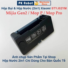 Hộp Bụi & Hộp Nước 2 Trong 1 Cho Robot Xiaomi Mijia Gen 2 STYJ02YM, Mi Robot Vacuum Mop P, Mi Vacuum Mop Pro///