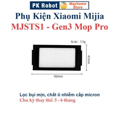 Phụ kiện Robot Xiaomi Mijia MJSTS1 Gen3 Mop Pro, Chổi lăn chính, chổi cạnh, lọc bụi, khăn lau ///