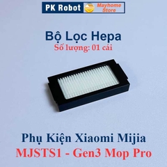 Phụ kiện Robot Xiaomi Mijia MJSTS1 Gen3 Mop Pro, Chổi lăn chính, chổi cạnh, lọc bụi, khăn lau ///